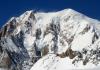 El Mont Blanc visto desde Punta Helbronner