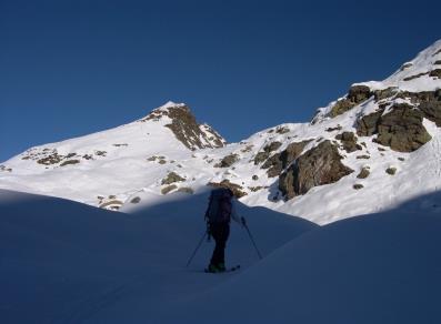 Skitouren am Col Gragliasca - Fontainemore