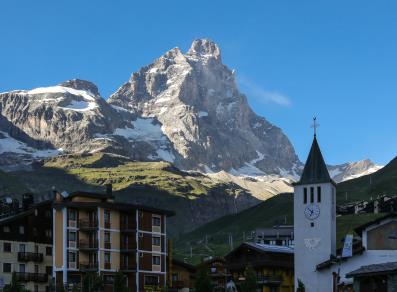 Breuil-Cervinia und das Matterhorn